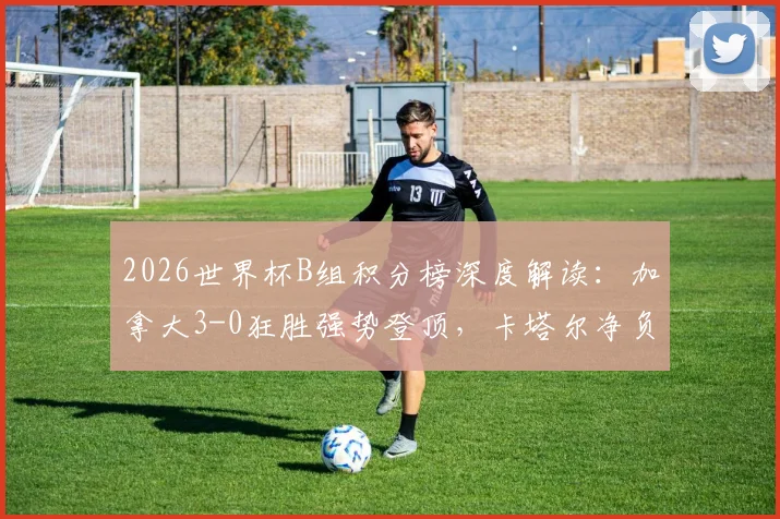 2026世界杯B组积分榜深度解读：加拿大3-0狂胜强势登顶，卡塔尔净负6球垫底，最新出线形势全面分析