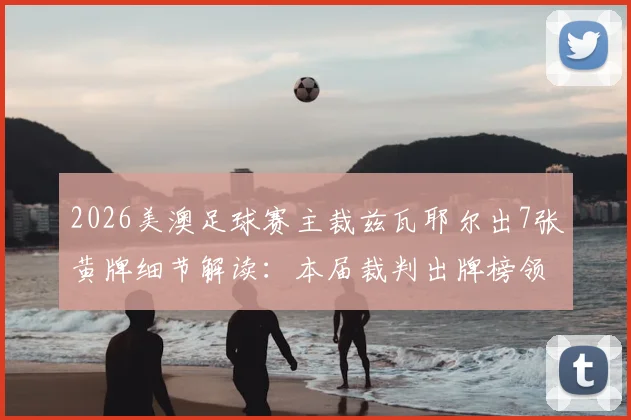 2026美澳足球赛主裁兹瓦耶尔出7张黄牌细节解读：本届裁判出牌榜领跑者判罚数据与风格分析