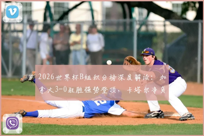 2026世界杯B组积分榜深度解读:加拿大3-0狂胜强势登顶,卡塔尔净负6球垫底,最新出线形势全面分析
